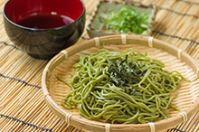 特別提供品 よもぎ入り細うどん540g